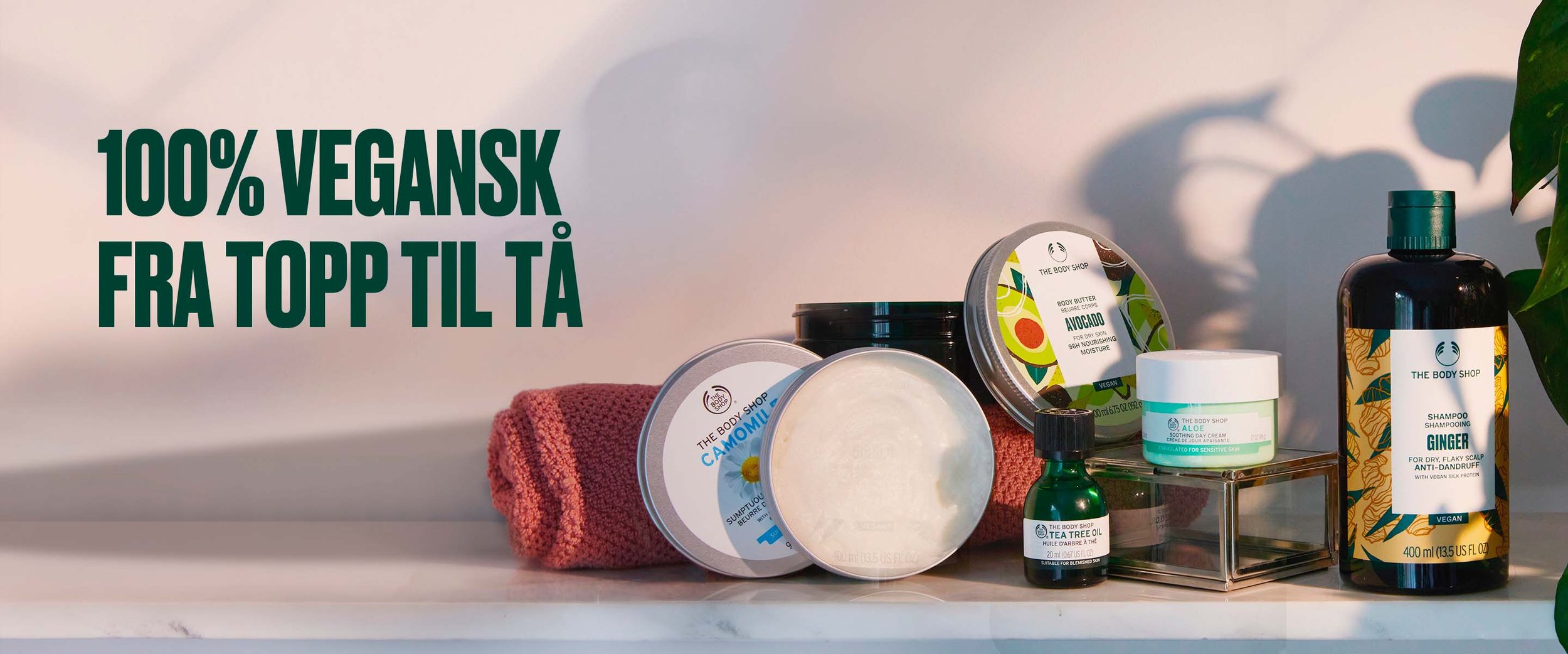 The Body Shop satser på vegansk skjønnhet 