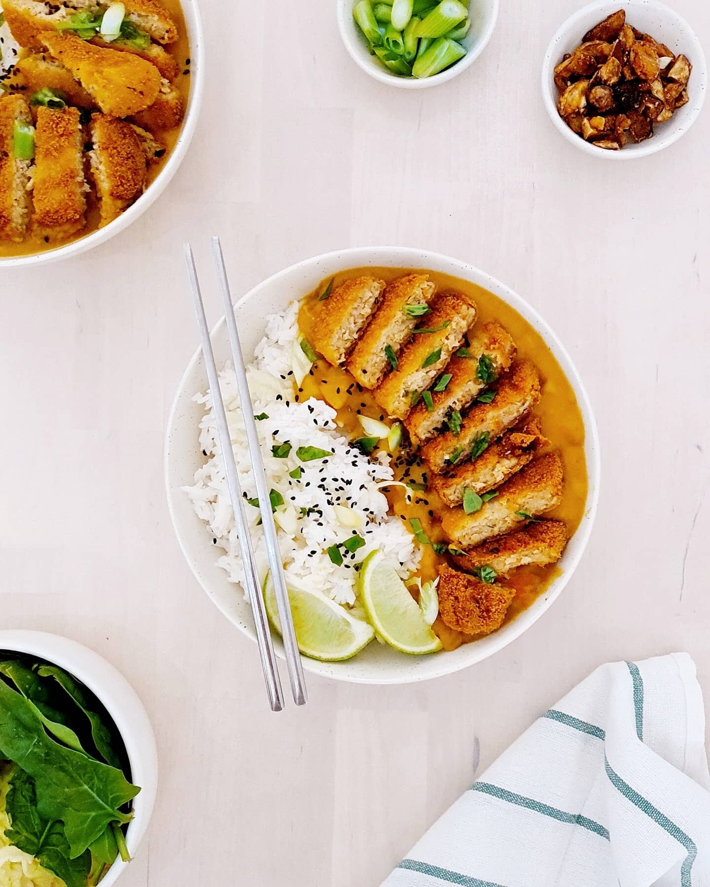 Plantebasert Katsu Curry á la Veganergutta
