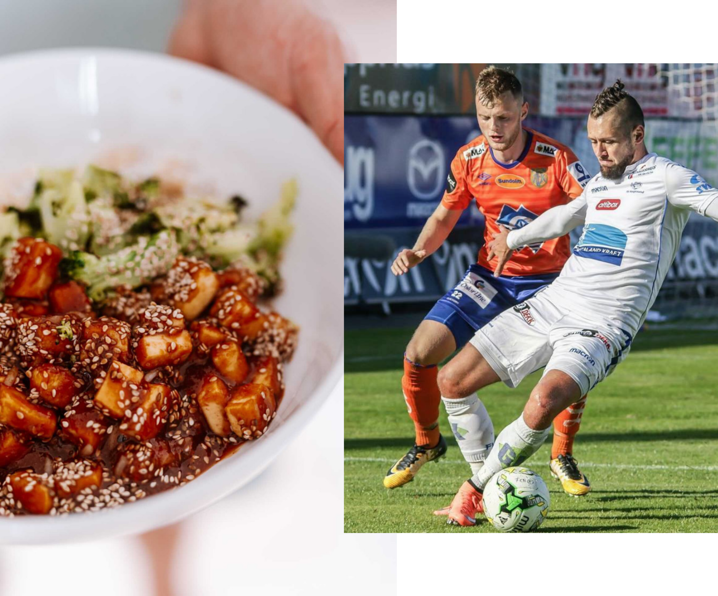 Søt tofu med brokkoli á la Stølås