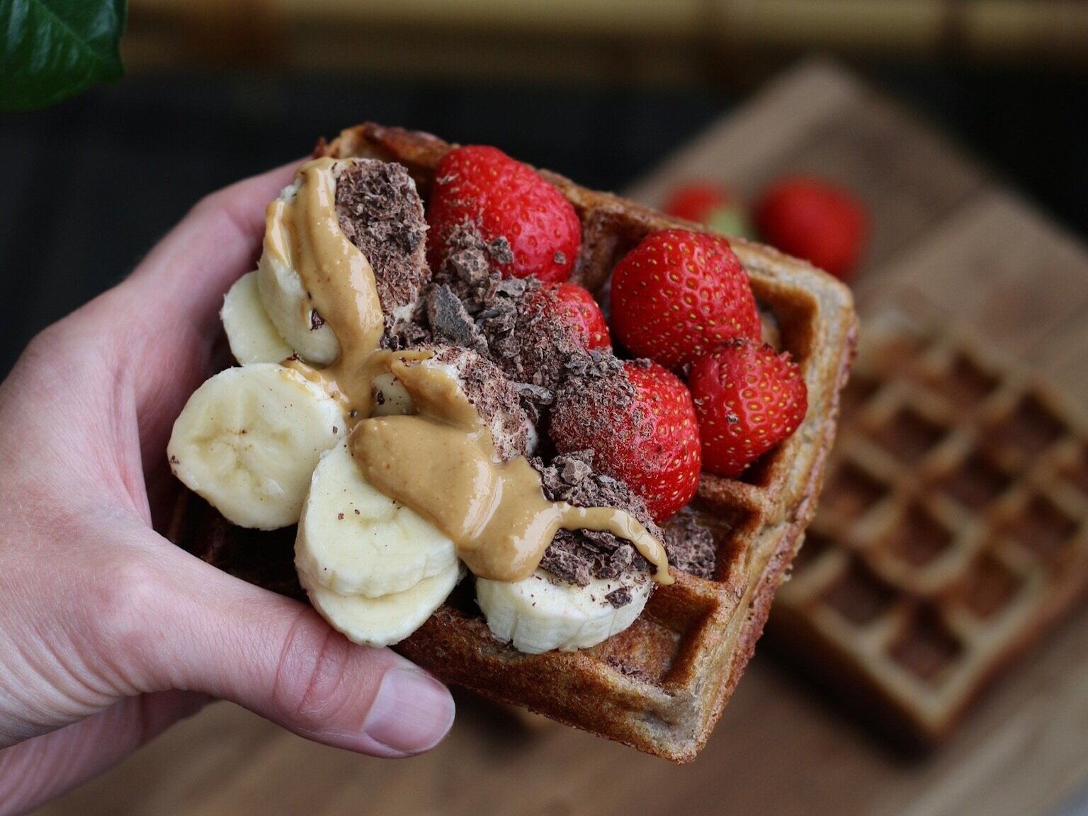 Veganske og glutenfrie belgiske vafler